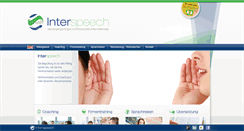 Desktop Screenshot of interspeech.de