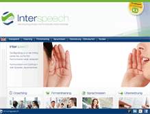 Tablet Screenshot of interspeech.de
